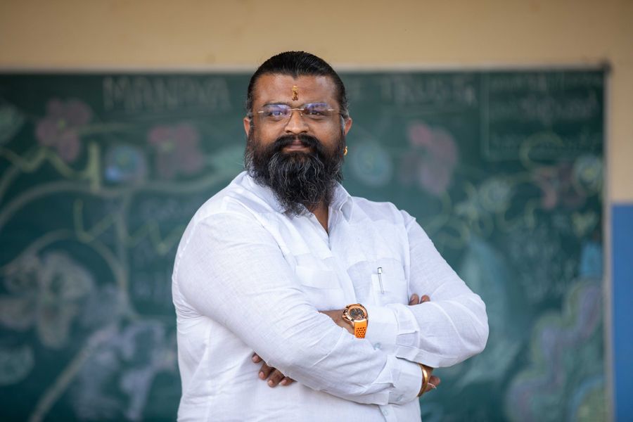 Santosh Prasad Barnwal, Principal of Bihar Vikas Vidyalaya
